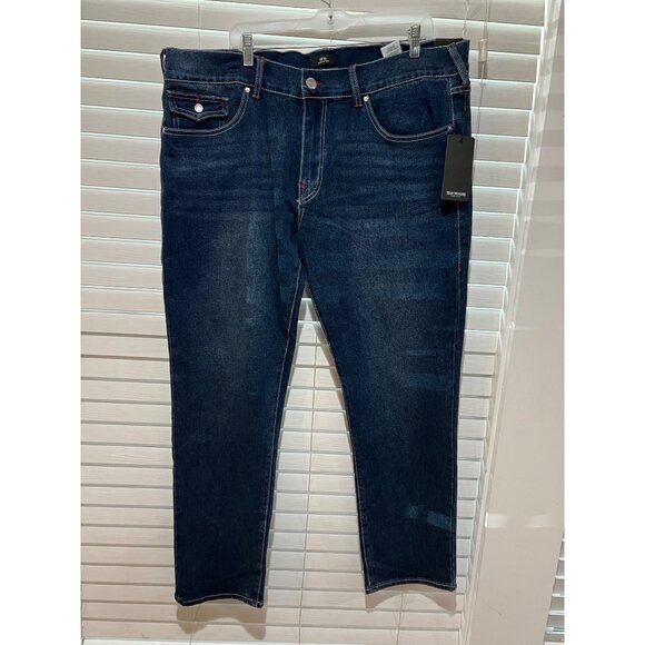 True Religion Geno Big T Flap‎ Relaxed Slim Jeans NWT -  MSRP $159 Size 40x32 - Picture 5 of 10